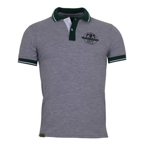 1922 POLO TİŞÖRT GRİ MELANJ