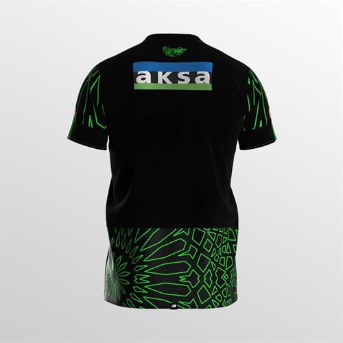 23-24 SPONSORLU SIYAH SELCUKLU FORMA - Görsel 3