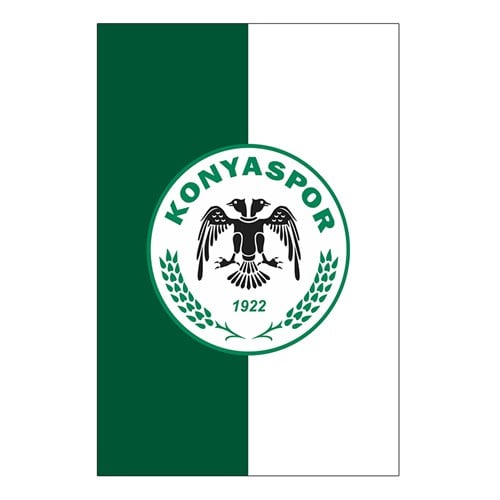 70X105 PARÇALI KONYASPOR BAYRAK