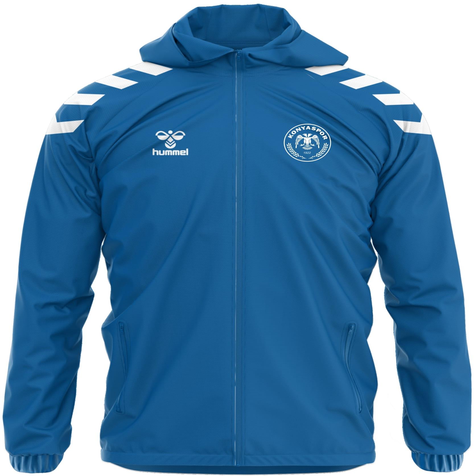 ANTRENMAN YAĞMURLUK LİNE SAX MAVİ