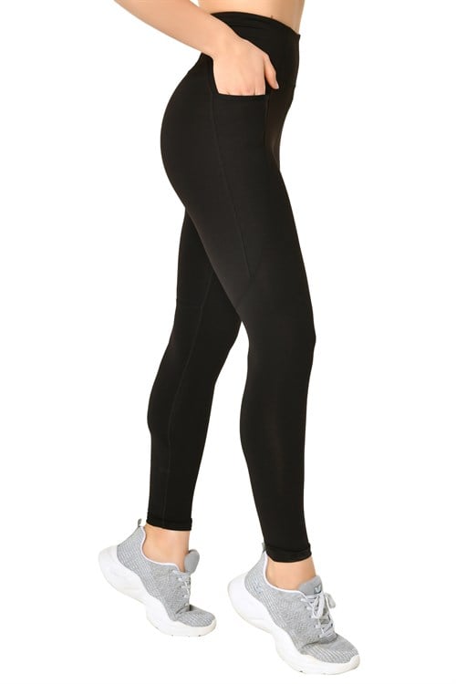 Bilcee Kadın Yüksek Bel Toparlayıcı Spor Tayt HS-8687 - Görsel 3