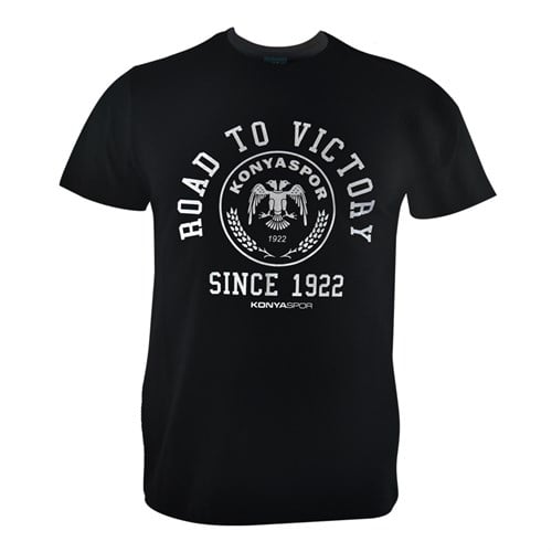 ROAD TO VICTORY SİYAH T-SHIRT