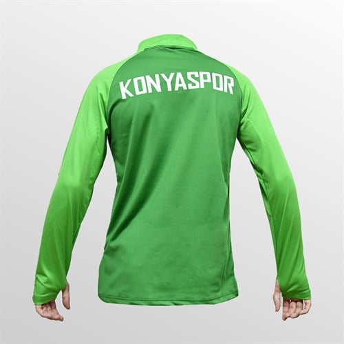 FERMUARLI ANTRENMAN EŞOFMAN ÜST YEŞİL - Görsel 3