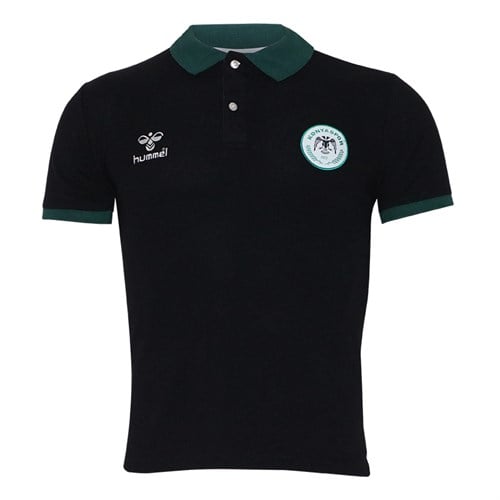 KISA KOL POLO SİYAH TİŞÖRT