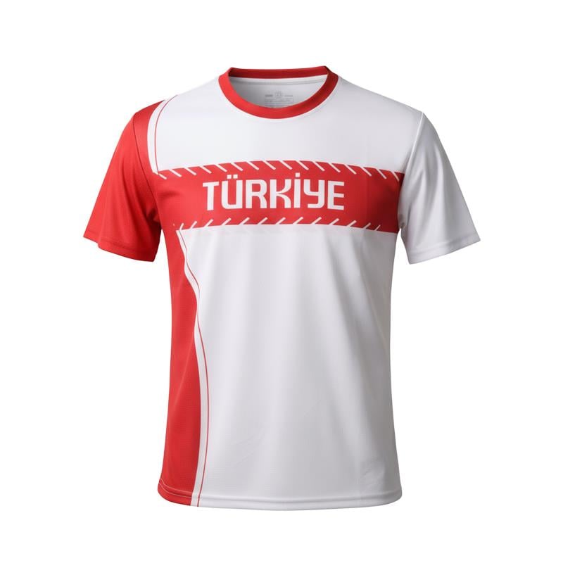 KIRMIZI BEYAZ TÜRKİYE T-SHIRT - Görsel 2