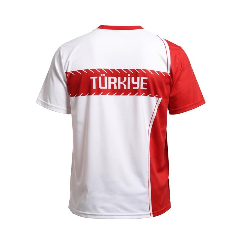 KIRMIZI BEYAZ TÜRKİYE T-SHIRT