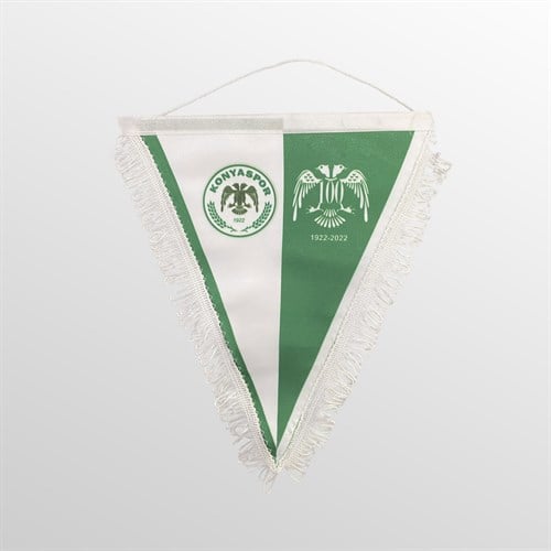 KONYASPOR 100.YIL ÜÇGEN BAYRAK