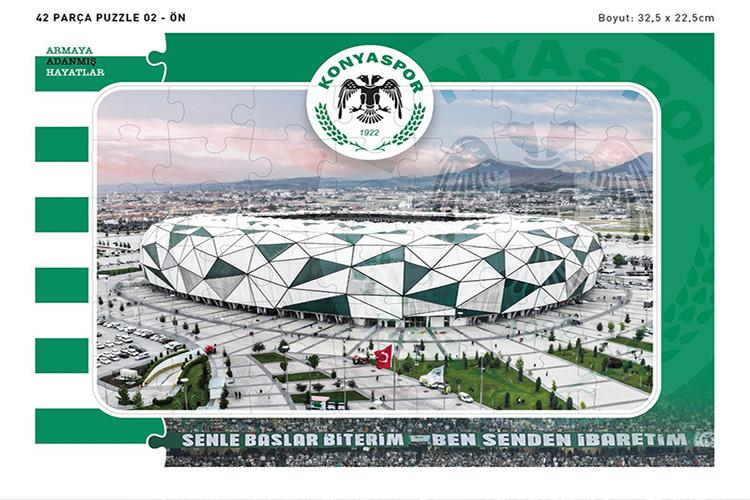 KONYASPOR 42 PARÇA PUZZLE - Görsel 2