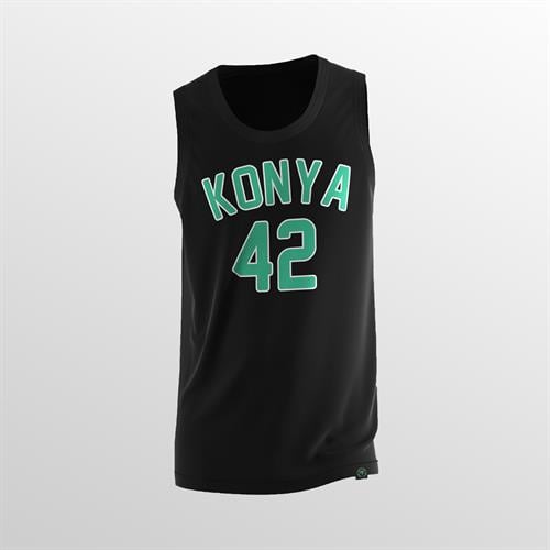 KONYASPOR  ATLET KOLEJ TİPOGRAFİ SİYAH ÇOCUK