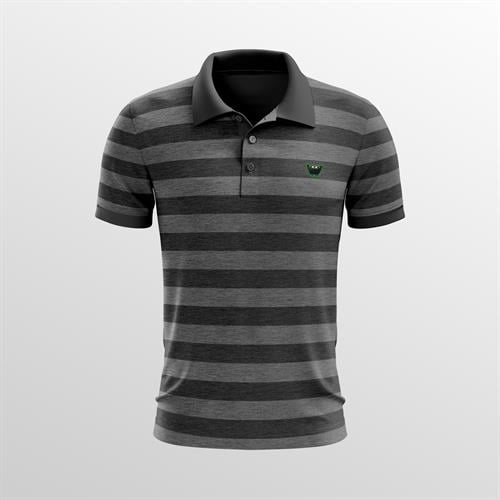 KONYASPOR ÇİZGİLİ POLO T-SHIRT ANTRASİT YETİŞKİN