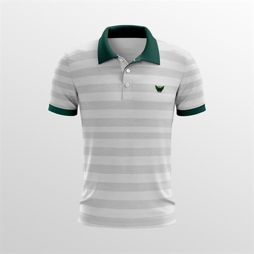KONYASPOR ÇİZGİLİ POLO T-SHIRT BEYAZ YETİŞKİN
