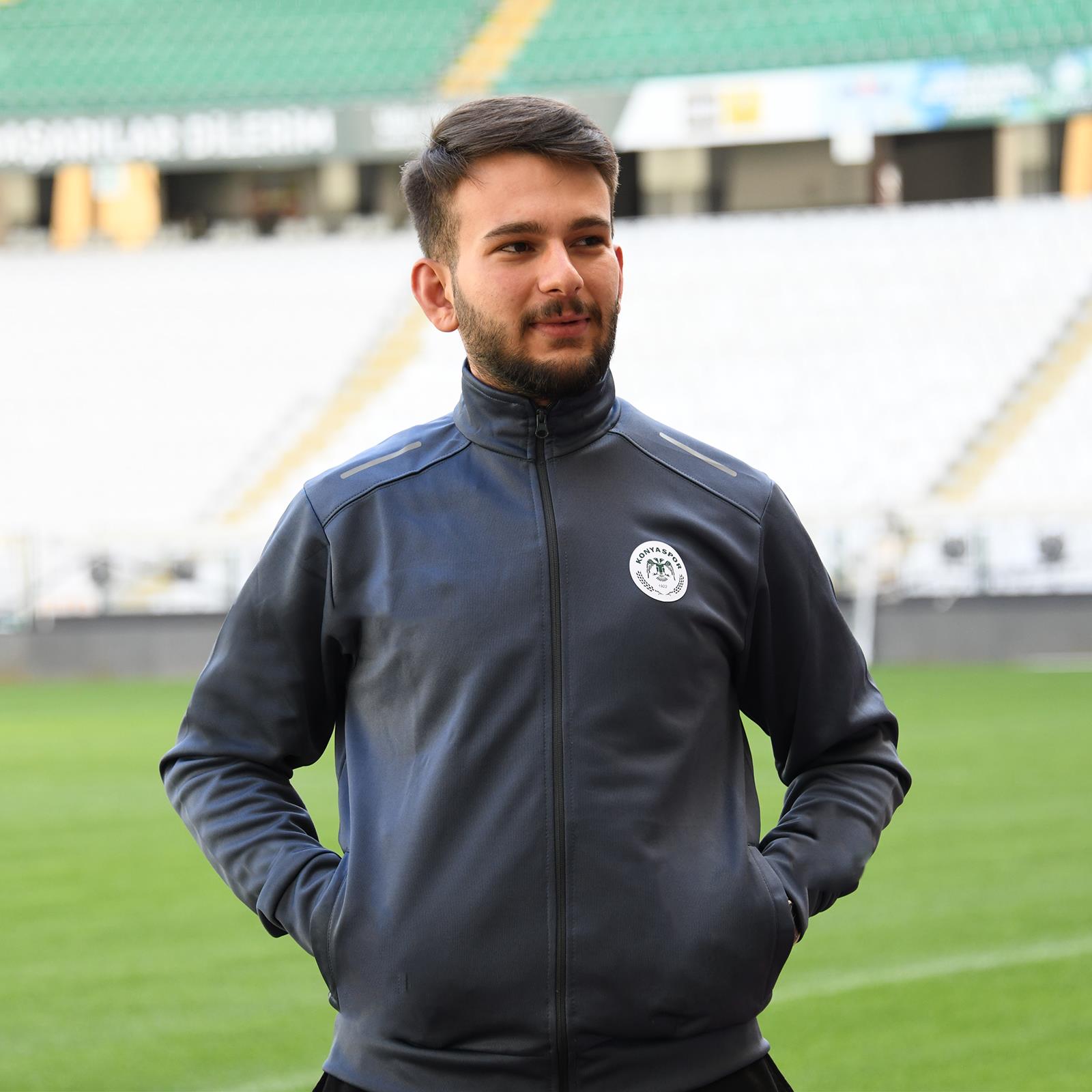 KONYASPOR EŞOFMAN ÜST İNDİGO - Görsel 2