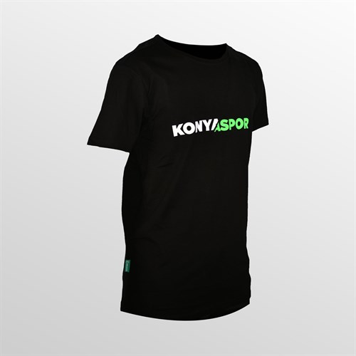 KONYASPOR FLATE SİYAH TİŞÖRT - Görsel 2