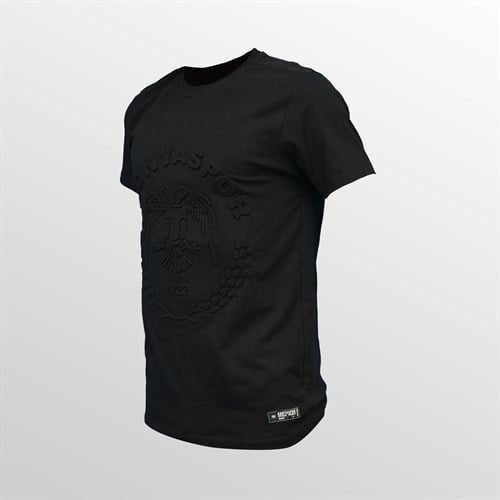 KONYASPOR GOFRE SİYAH TİŞÖRT - Görsel 3