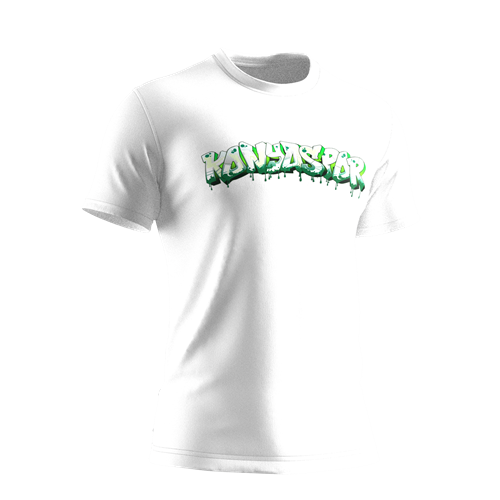 KONYASPOR GRAFİTİ TİŞÖRT BEYAZ YETİŞKİN