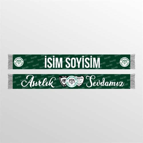 KONYASPOR İSME ÖZEL ASIRLIK SEVDAMIZ ATKI