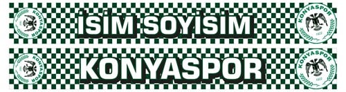 KONYASPOR İSME ÖZEL DAMALI ATKI