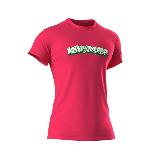 KONYASPOR KADIN GRAFİTİ TİŞÖRT FUŞYA ÇOCUK