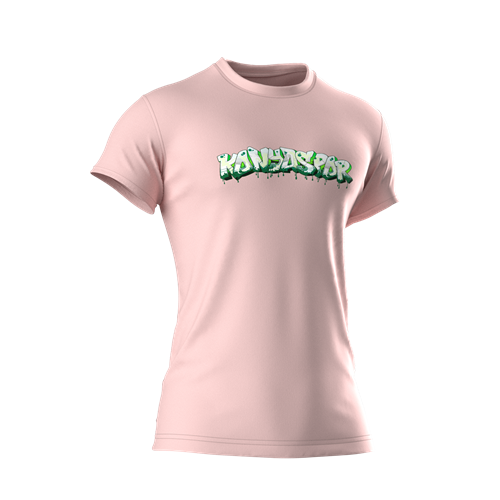 KONYASPOR KADIN GRAFİTİ TİŞÖRT ŞEKER PEMBE ÇOCUK