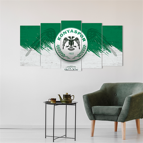 KONYASPOR KARTAL TABLO GÜMÜŞ RENK