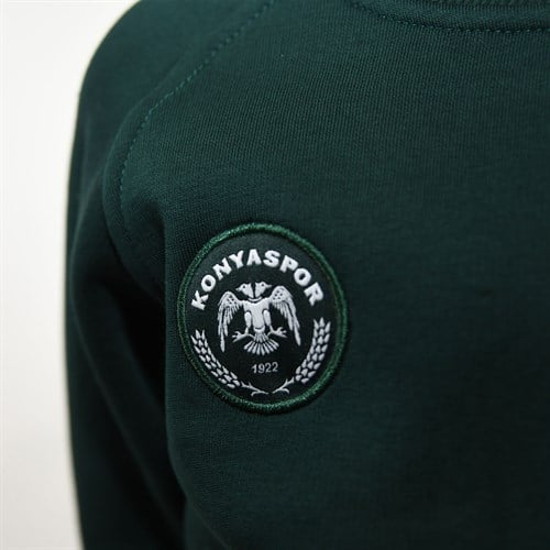 KONYASPOR KARTAL YEŞİL ÇOCUK SWEAT - Görsel 5