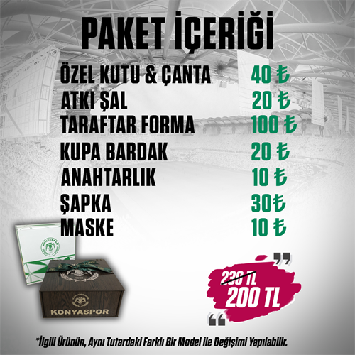 KONYASPOR ÖZEL PAKET- 2 - Görsel 2