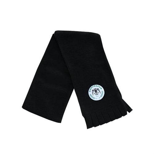 KONYASPOR POLAR SİYAH ATKI