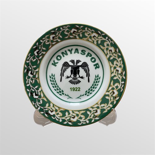 KONYASPOR PORSELEN DEKORATİF TABAK 24 CM