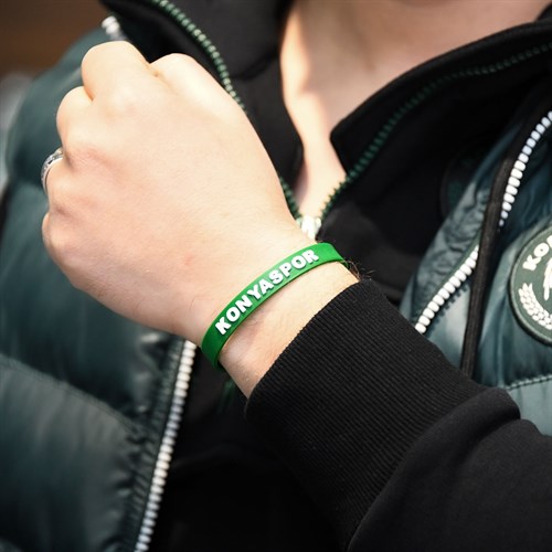 KONYASPOR SİLİKON BİLEKLİK YEŞİL