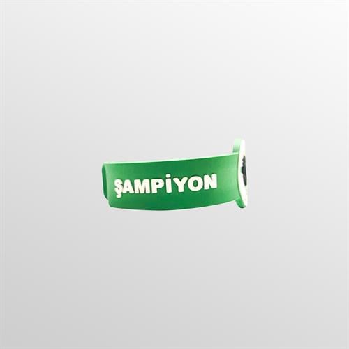 KONYASPOR SİLİKON BİLEKLİK YEŞİL - LOGOLU - Görsel 3