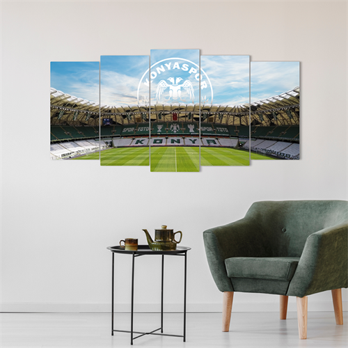 KONYASPOR SAATLİ KANVAS TABLO
