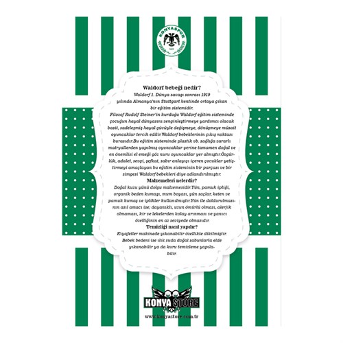 KONYASPOR WALDORF KIZ BEBEK - Görsel 3
