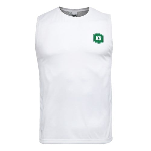 KS VİZYON ÇOCUK BEYAZ KOLSUZ TİŞÖRT