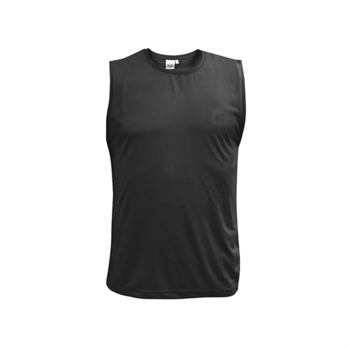 KS VİZYON ÇOCUK SİYAH KOLSUZ TİŞÖRT