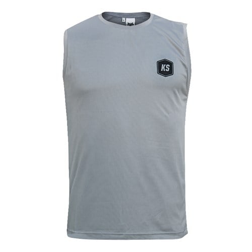 KS VİZYON GRİ KOLSUZ TİŞÖRT