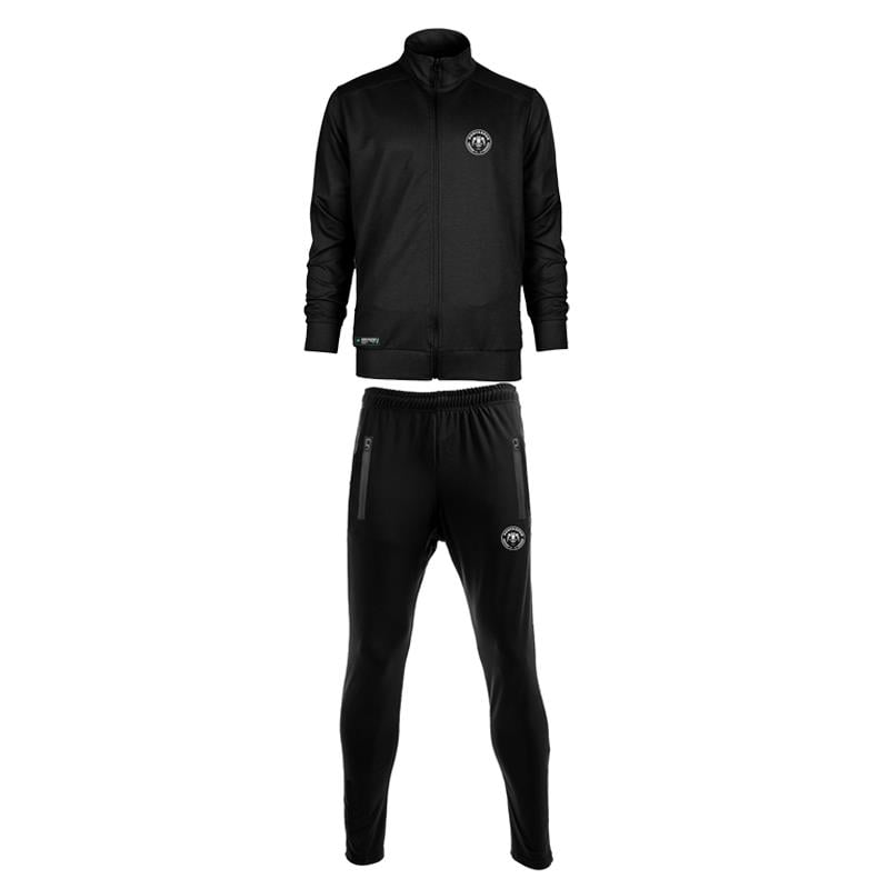 PAMUK EŞOFMAN TAKIMI SİYAH - Görsel 2