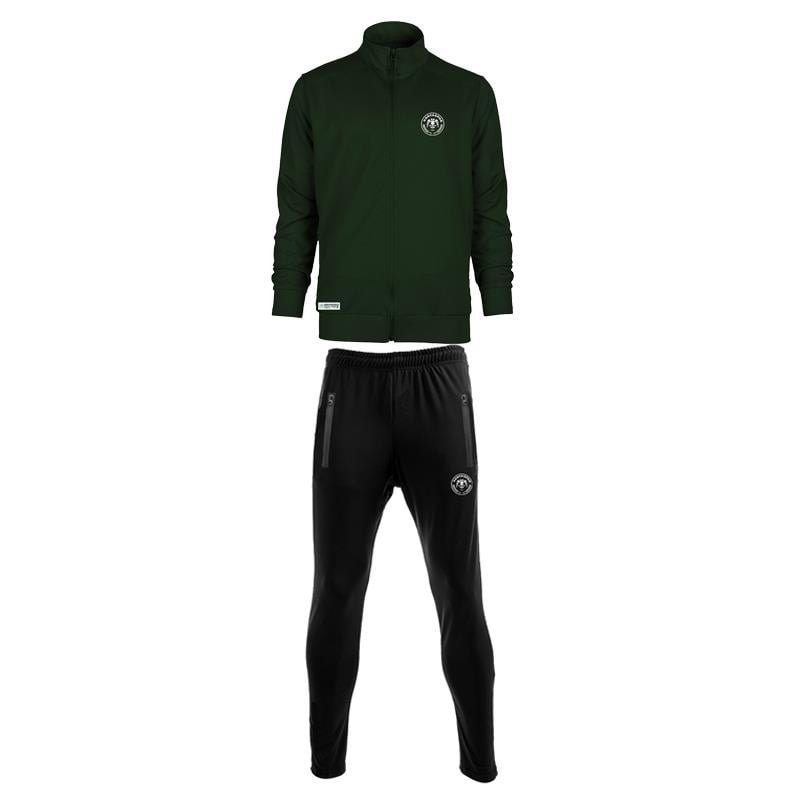 PAMUK EŞOFMAN TAKIMI YEŞİL - Görsel 2