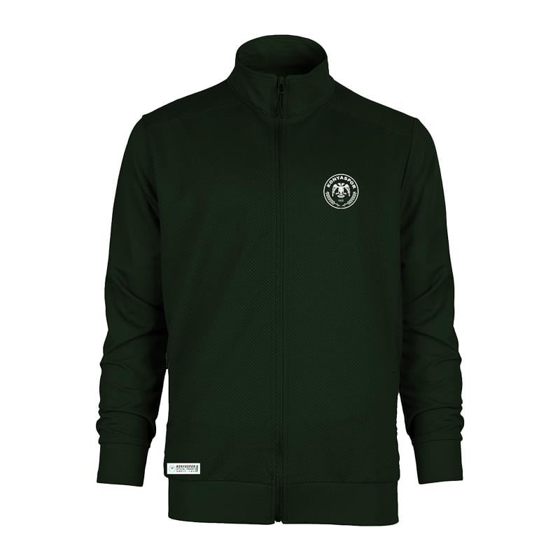 PAMUK EŞOFMAN TAKIMI YEŞİL - Görsel 4