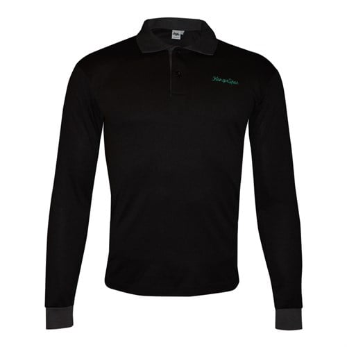 UZUN KOL SİYAH POLO TİŞÖRT